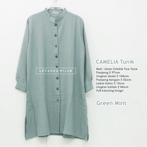 Camelia-016 Tunik Linen Crinkle